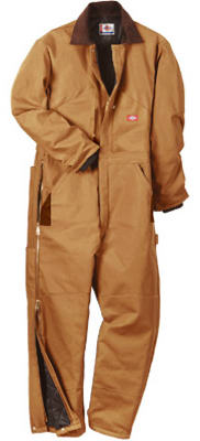 MED BRN Short Coveralls