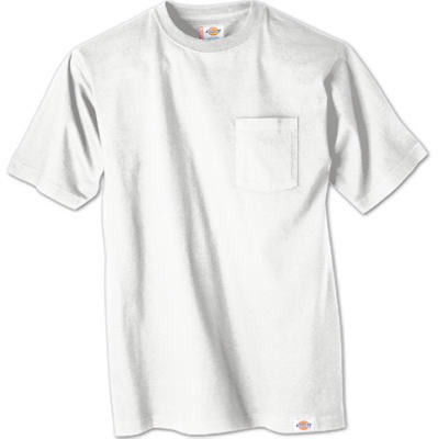 2PK LG WHT Pock TShirt