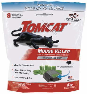 Tomcat 8PK OZ Mouse Killer