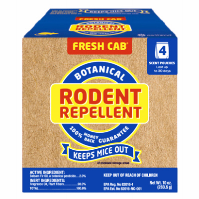 4PK Fresh Cab Rodent Repellent