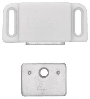 2PK WHT HD Magnet Catch
