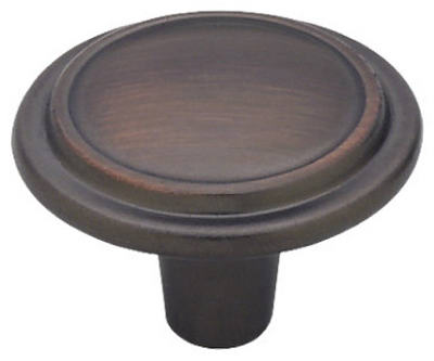 2PK 1-1/4" BRZ Top Knob