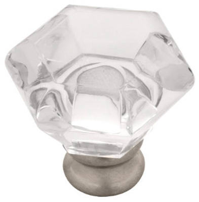 2PK 1-1/4 CLR/NI Knob