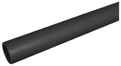 Schedule 80 PVC Pipe, Plain End, Gray, 3/4-In. x 20-Ft.