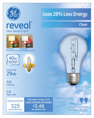 GE2PK 29W Rev Halo Bulb