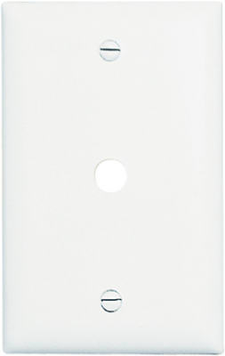 WHT 1G Telep Wall Plate