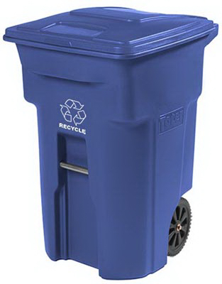 64GAL 2WHL Recyc Cart