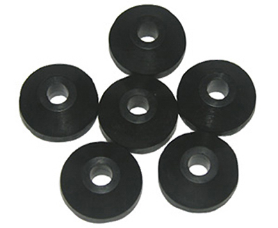 6PK 3/8"Bev Fauc Washer