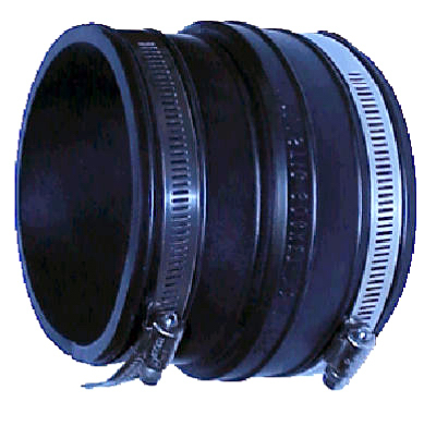 1-1/2x1-1/4" Rubber Coupling