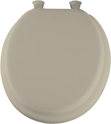 Bone RND WD Toilet Seat