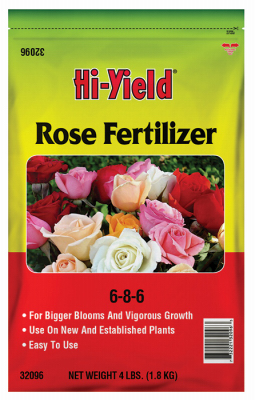 ROSE FERTILIZER, 4# HI-YIELD