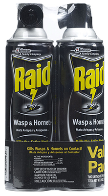2PK 14OZ Wasp Killer RAID
