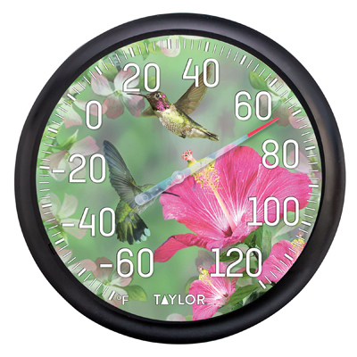 13.25" Hummingbird's Thermometer