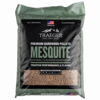 Traeger Premium Hardwood Pellets, Mesquite