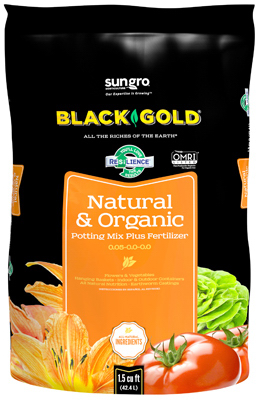 Black Gold 1.5C Natural Organic Potting Mix Soil