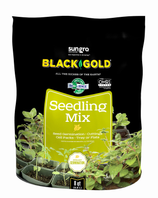 Black Gold 16 QT Seedling  Mix