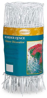 White Arch Fence Roll 14"
