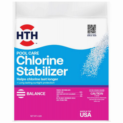 HTH Chlorine Stabilizer, 4 lb.