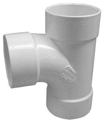 3" HxHxH Sanitary Tee drain pipe