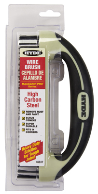 46837   Wire Brush 8" STL Ergo
