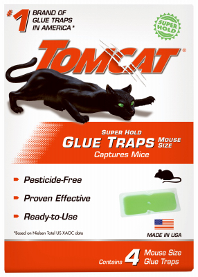 4PK HD Mouse Glue Trap Tomcat