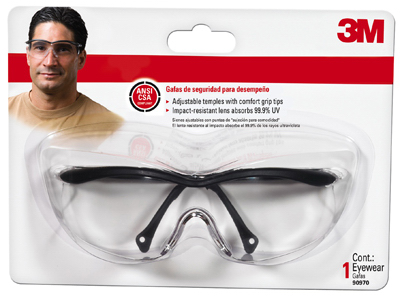 Clear Safety Wrap Glasses