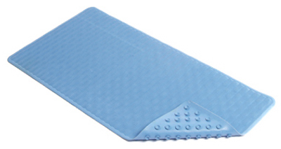 18x36 BLU Wave Bath Mat