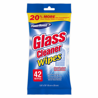 35CT Glass Cleaner Wipe