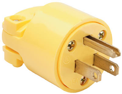 15A Yellow 3 Wire HD Plug