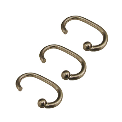 12PK BRZ SHWR Curt Hook