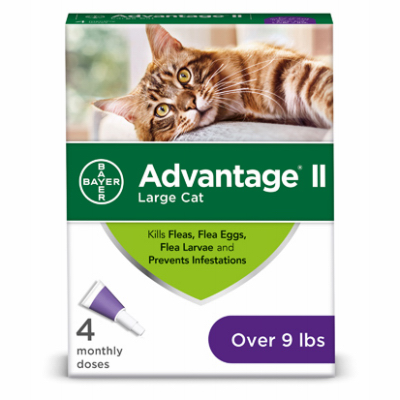 Advantage Small Cat 10-18 lb 4pk