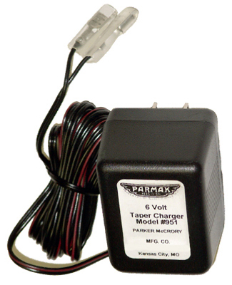 Electric Fence Battery Charger, 6-Volt