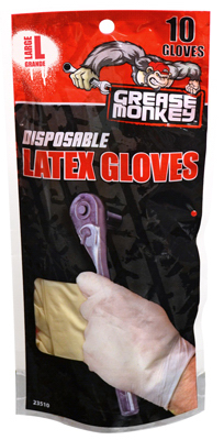 10CT Disposable Latex Glove
