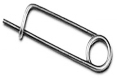 Double HH 10295 Safety Clip, 5/32 in Dia Pin, 4-1/4 in OAL, Stainless Steel