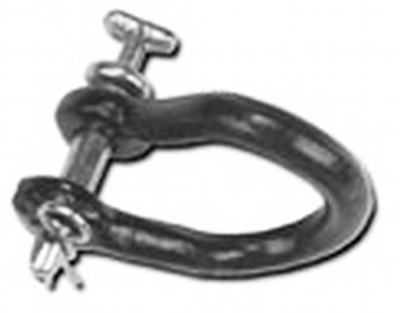 Double HH 24024 Twisted Clevis, 3/4 in, 12000 lb Working Load, 3-1/2 in L