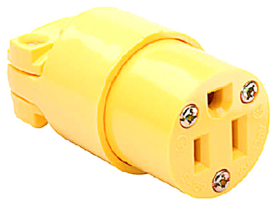 15A Yellow 3 Wire HD Connector