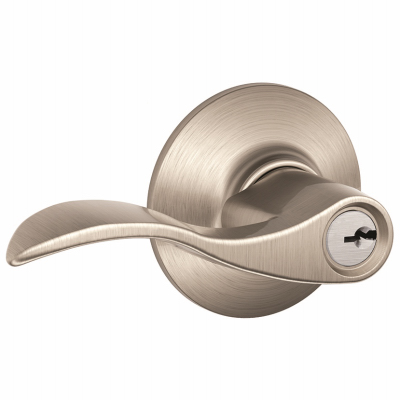 Accent Nickel Entry Lever Lock