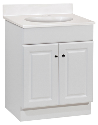 24-1/2x18-1/2WHT Vanity
