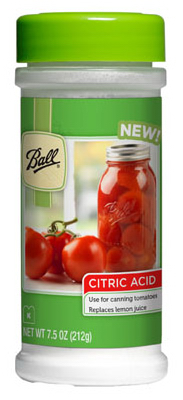 Citric Acid for Home Canning