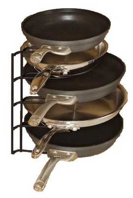 BLK Wire Pan Organizer