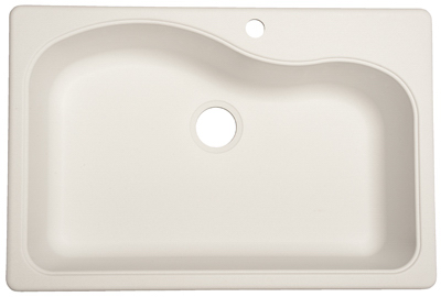 WHT22x33 SGL Bowl Sink