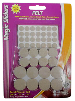 132PK Oat Felt Pad ASST