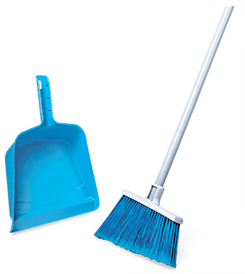 Angle Broom & Dust Pan