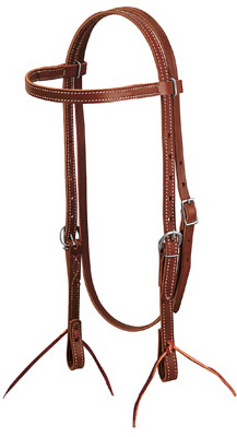 5/8" BRN LTHR Headstall