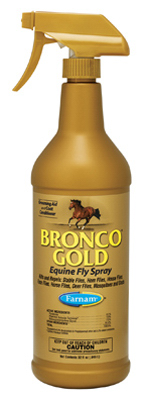 32oz Bronco Gold Flyspray