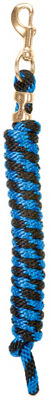 Lead Rope 10' Blue Black