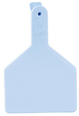 25PK BLU Cow Z Tag