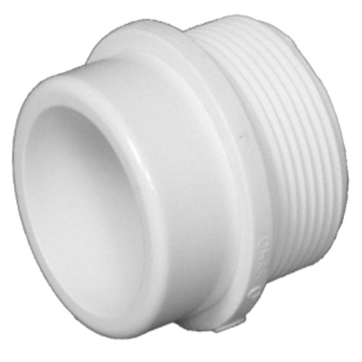 1-1/2" PVC Male Fitting Adapter