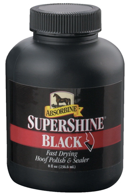 8oz Hoof Polish Supershine Black