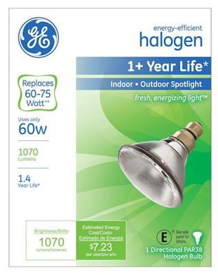 GE 60W Halo Spot Light